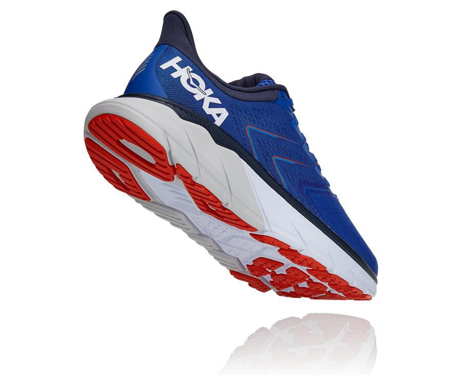 Zapatillas Running Hoka One One Hombre - Arahi 5 - Azules - VXP461739